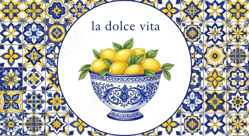 Italian Lemon Amalfi Coast Vibes for Summer Travel, Food & Lifestyle Marketing