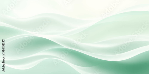 A smooth blue wave pattern with soft silk texture and flowing satin curves creates an elegant abstract motion design backdrop featuring light watery lines and a wavy fabric illustration