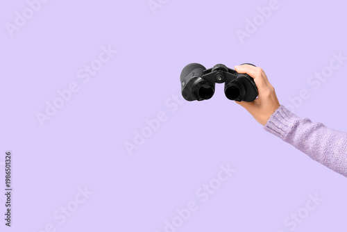 Female hand holding modern ...