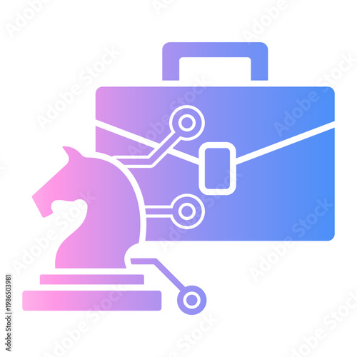 workaholic Gradient icon
