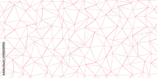 connected dot with red line .many squares and rectangle shapes .Internet connection network high digital technology with connecting points and dot	