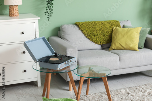 Interior of stylish living ...