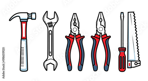 Tools for home repair and maintenance.