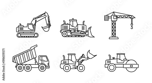Heavy Construction Machinery Equipment Vehicles 1.