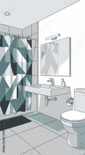 Modern Bathroom Interior Design Elements 1.