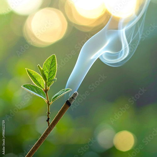Smoke leaf