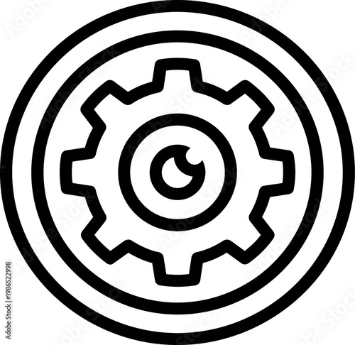 Minimalist abstract illustration of a cutout black geometric shape on a clean white backdrop modern artistic concept for design projects