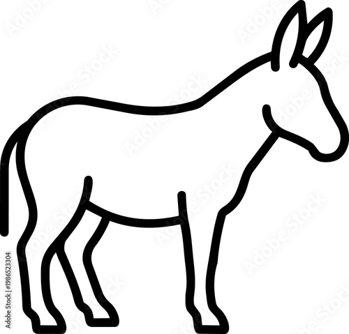 Minimalist black and white paper cut out of a stylized butterfly for simple and elegant designs symbolizing transformation and nature