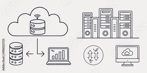 Cloud and server data storage and transfer