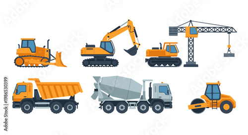 Heavy Construction Equipment Vehicles Machines 1.