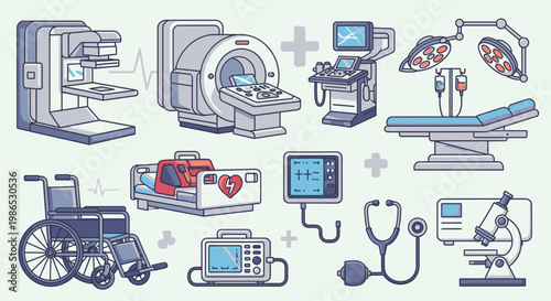 Medical equipment and healthcare devices.
