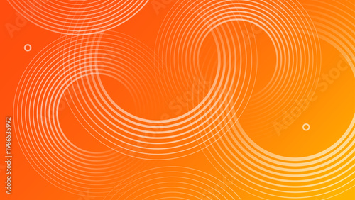 High energy fiery backdrop featuring deep orange tones and thin curved white lines for marketing banners