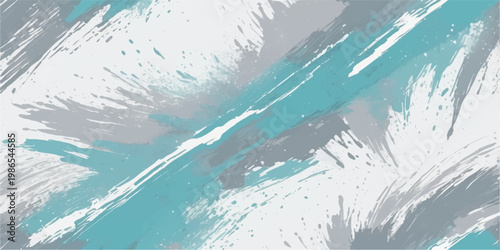 Abstract blue ocean wave grunge background with water sea surf foam texture underwater light ripples and summer beach nature surface