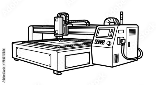 CNC Milling Machine Industrial Equipment 2.