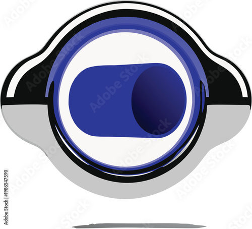 Toggle Switch Icon Vector Illustration