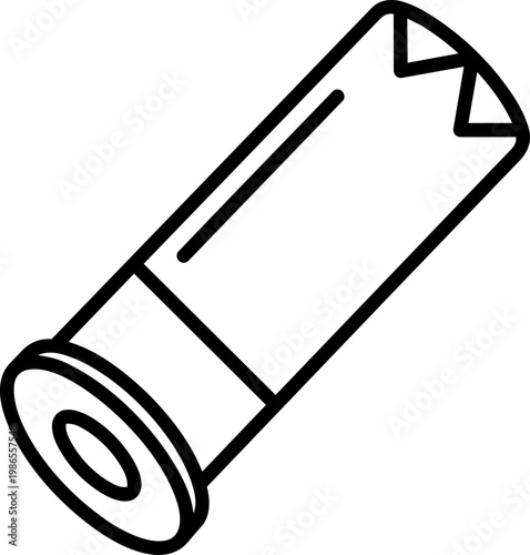 Pencil Sharpener Close Up Illustration.