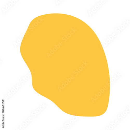 Abstract orange blobs for background