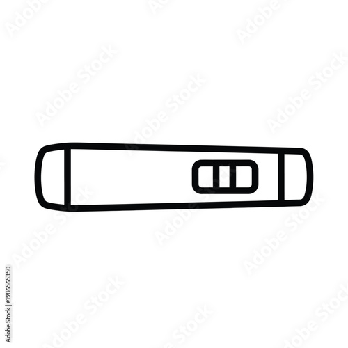 Blood Test Strip Icon