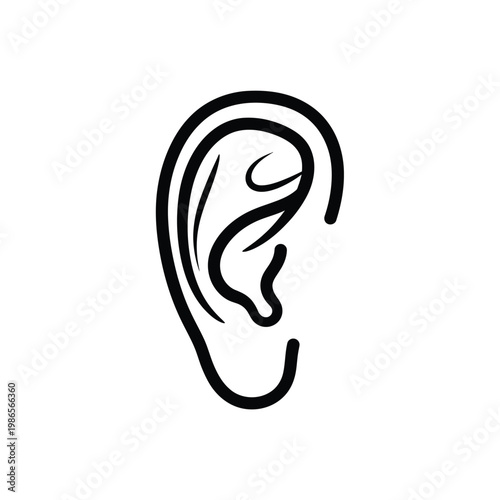 Ear Anatomy Icon