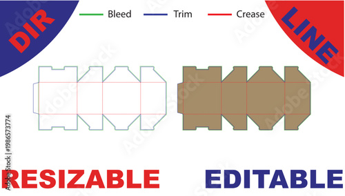 Step-by-step paper folding diagram for greeting card construction