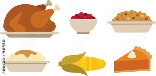 Delicious Roast Turkey On Serving Platter.