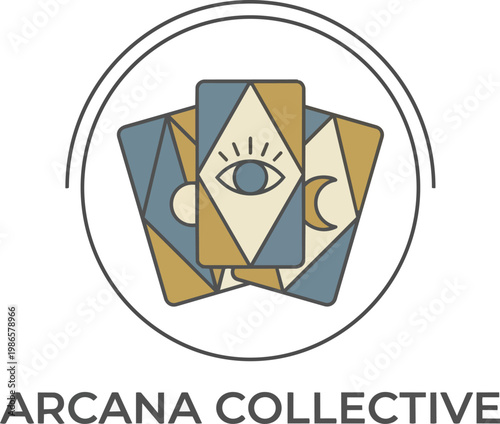 Arcana Tarot Card Deck Artwork Display.