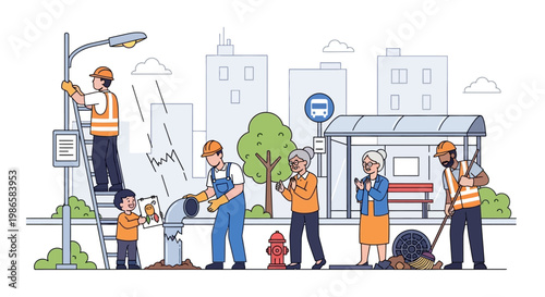 Urban Infrastructure Maintenance And Community Services