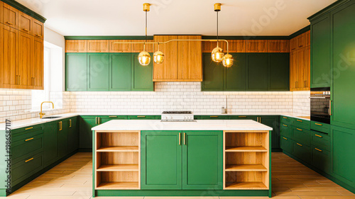 modern kitchen interior