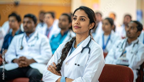 Doctors Attend Lecture.