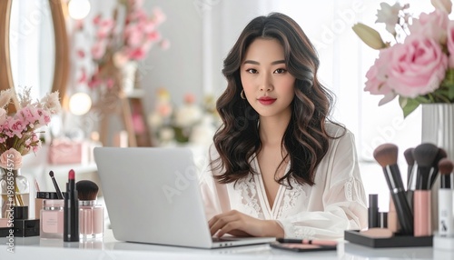 Asian Beauty Influencer.