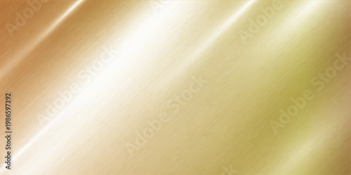Abstract gold metal texture flowing silk satin fabric wave smooth background design wallpaper