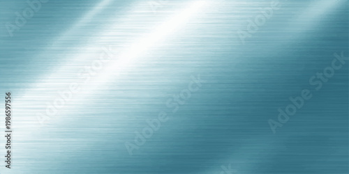 Brushed silver metal texture background with stainless steel plate and reflective industrial brushed steel surface design