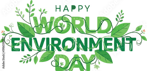 World Environment Day, eco friendly, green leaves, environmental awareness, celebration