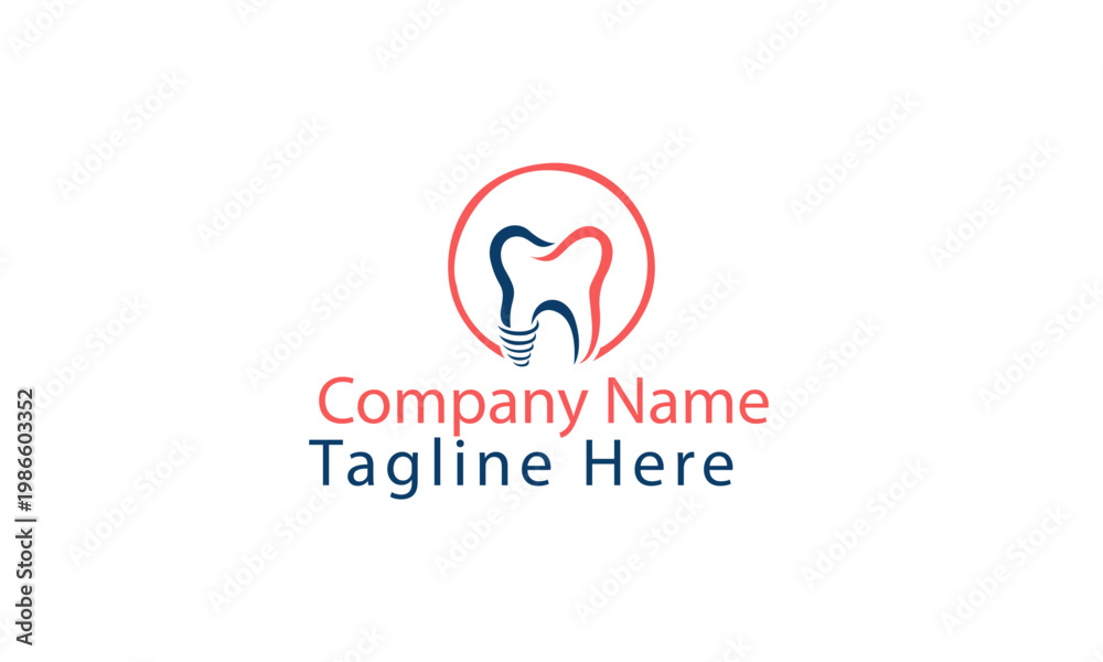 Fototapeta premium Dental Logo 02