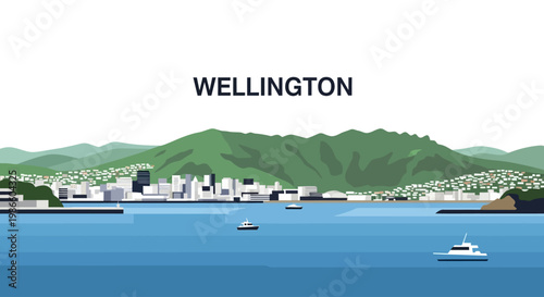 Wellington Cityscape and Harbor