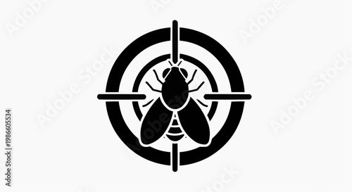 Fly Pest Control Target Icon