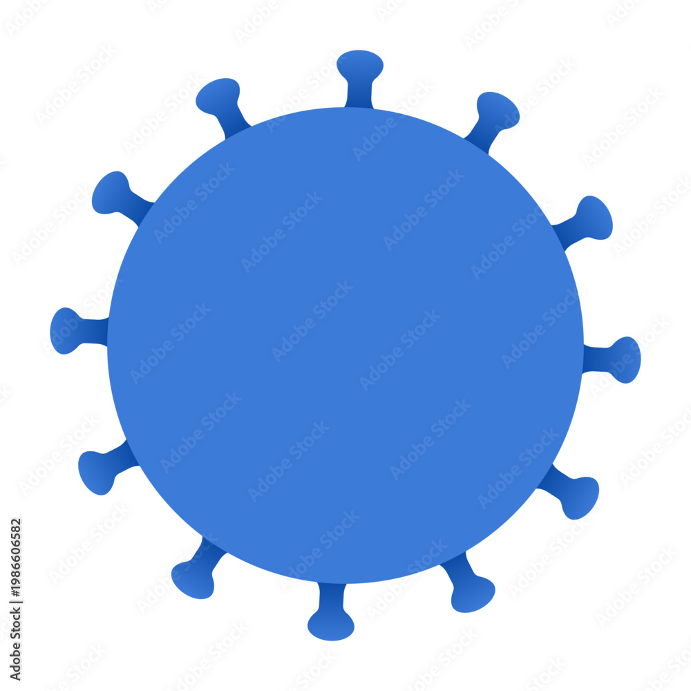 Fototapeta premium Corona virus cell