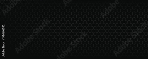 Dark metal diamond mesh grid background. Seamless vector illustration of black perforated steel grating sheet with rhombus holes for industrial technology and engineering design.
