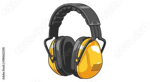Industrial Hearing Protection Earmuffs, Safety Equipment for Loud Environments