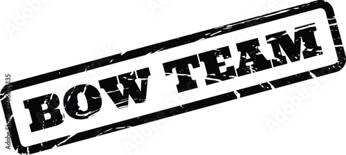 Konstfotografi Aged rubber stamp illustration representing a collaborative group, organizationa