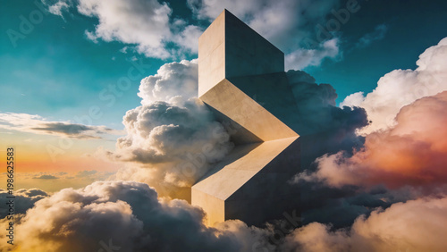 Floating Geometry Structure