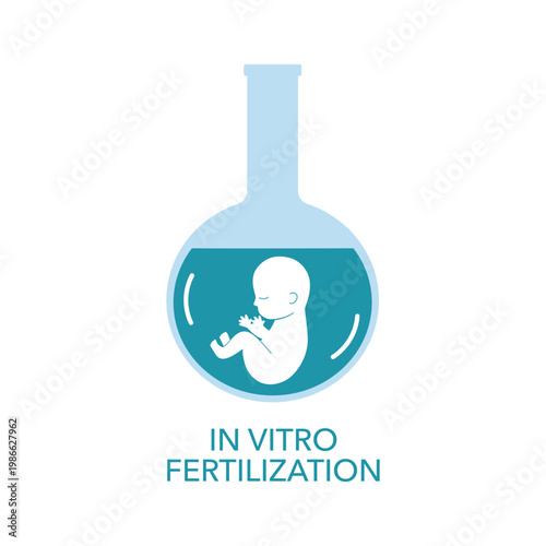 IVF concept. In-Vitro Fertilization. Fertility treatment. Assisted reproductive technology in fertility treatment.