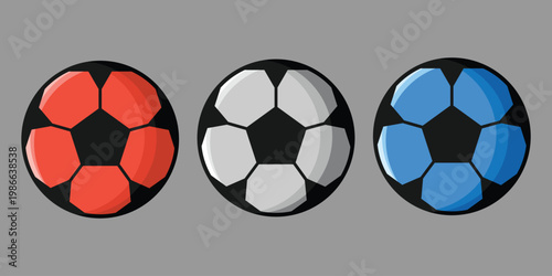 soccer ball icon collection