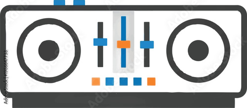 Audio Equalizer, Sound Waveform, Music Equalizer, Volume Control, Graphic Element