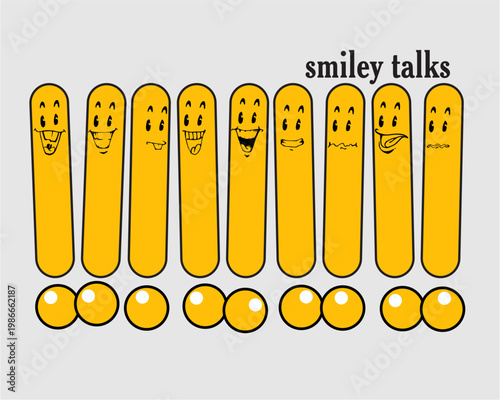 vector illustration of a yellow caution sign with shadow