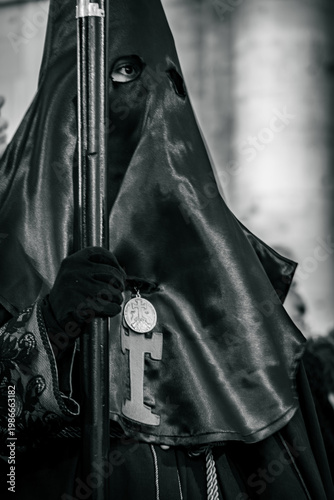 Semana Santa Valladolid, desfiles procesionales de manifestación religiosa católica en Valladolid España. celebración de la Semana Santa en España actos religiosos que recuerdan la muerte y resurrecci