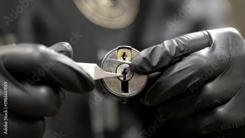 Precision Tools for Lock Manipulation by Skilled Technician Hands