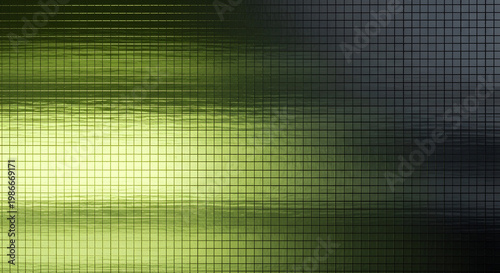 Abstract Digital Grid Background with Glowing Light and Textured Surface, a Modern Tech Concept
