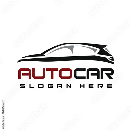 sport car logo design template illustration vector
