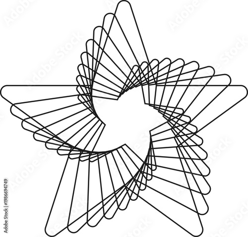 도형 돌려서 꾸미기